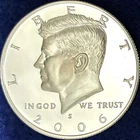 2006-S Kennedy Half Dollar Silver Choice DCAM Proof