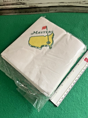 Golf Cocktail Napkins 50 Pack Hole in One Masters Golf Themed Paper - LQQK