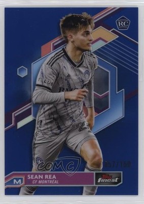2023 Topps Finest MLS Blue Refractor /150 Sean Rea #62 Rookie RC 1jo8