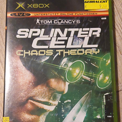 Tom Clancy's Splinter Cell Chaos Theory Microsoft Xbox PAL