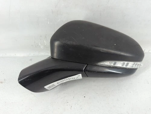 2013-2014 Ford Fusion Driver Left Side View Power Door Mirror Black YGCIP