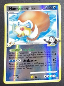 Mamoswine GL Reverse Holo 27/111 - Rising Rivals Pokémon