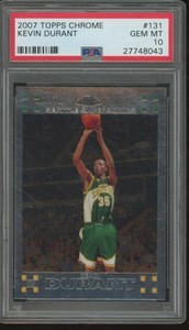 Kevin Durant Topps Chrome Rc | eBay