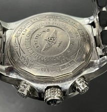 BREITLING A13370 SUPER AVENGER MOTHER OF PEARL WRIST WATCH (MVP035522) 4