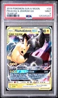 2019 POKEMON SUN & MOON TEAM UP #33 PIKACHU & ZEKROM GX PSA 9