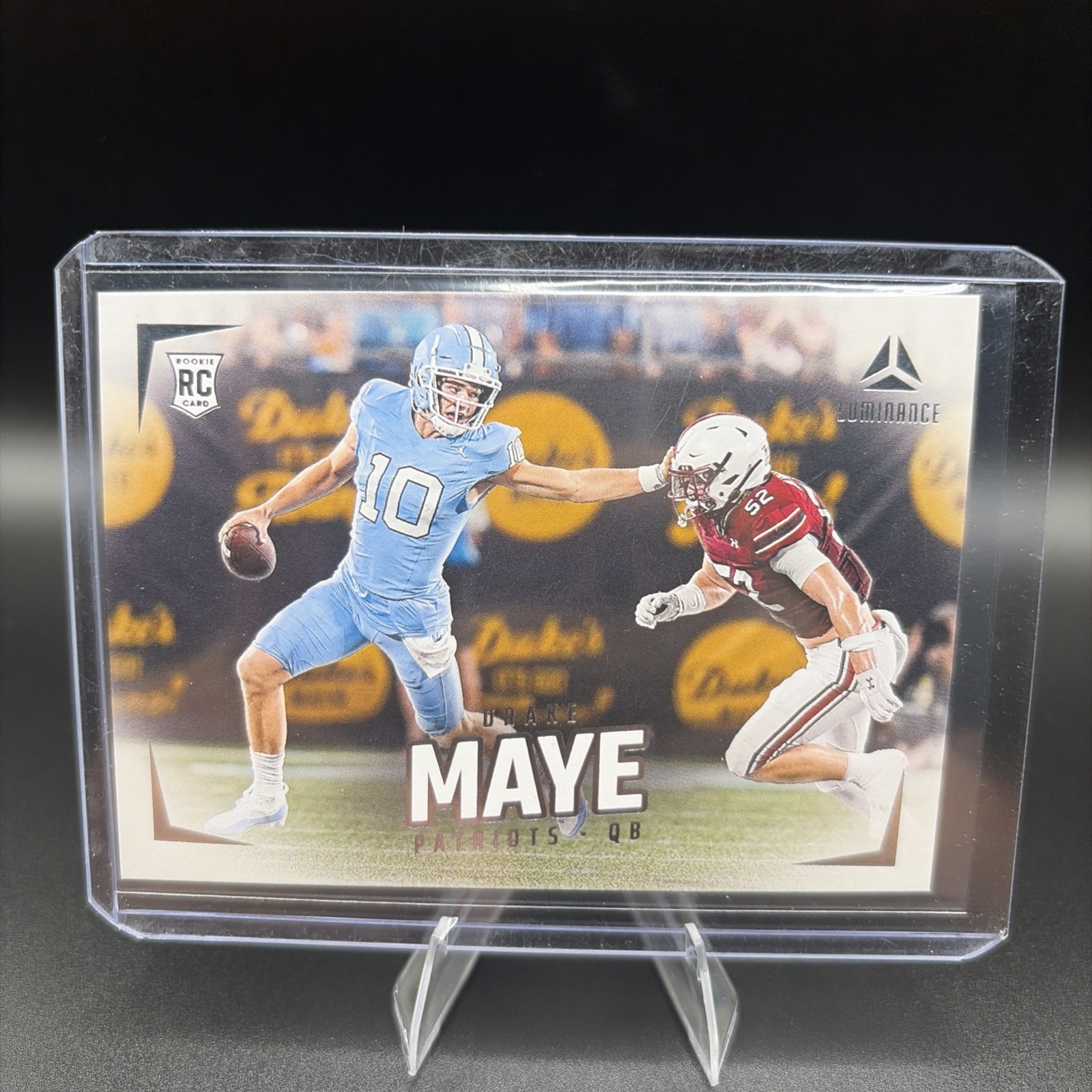 2024 Panini Luminance #177 / Drake Maye RC Base