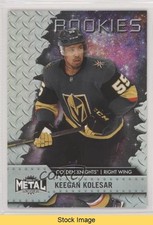 2020-21 Skybox Metal Universe Rookies Spectrum Keegan Kolesar #106 READ 5x5