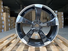 4X R17 pulgadas 5X112 Audi Rotor nuevo estilo negro pulido 7.5ET45 ruedas: se adapta a A4