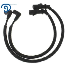 For Polaris Ranger 700 800 2005 2006-2010 2xIgnition Coil Spark Plug Cap&Wire