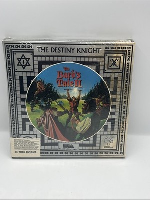 The Bard's Tale II: The Destiny Knight (PC, 1988) T-23 Sealed