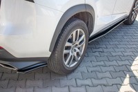 Maxton Design Diffusor Flaps Passend FüR Lexus NX FL Schwarz Hochglanz