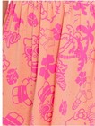 Hello Kitty Girls Salmon Allover Print Short Sleeve Dress Size Medium (8) NWT — photo 5