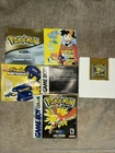 Pokemon Gold Version Game Boy Color Complete CIB with All Inserts