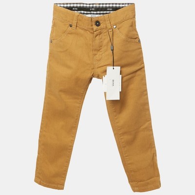 Boss by Hugo Boss Kinder Camelbraun Denim Slim Fit Jeans 3 Jahre 18 Zoll