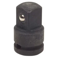 Westward 4Lyy8 Impact Socket Adapter, 1/2" X 3/4", Black Oxide