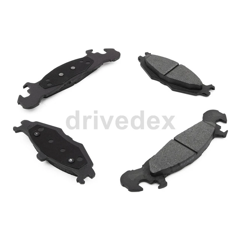 Pastilhas e sapatas de freio dianteiras traseiras semi-metálicas para 1984 1985 1986 1987 Dodge 600_DV - Imagem 4 de 4