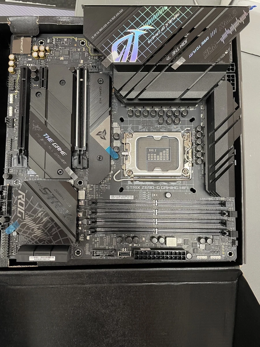 Missing PIN)ASUS ROG Strix Z690-G Gaming WiFi microATX Intel