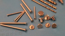 Laptop Hinges Bottom case and LCD cover Rivets Complete Repair SET