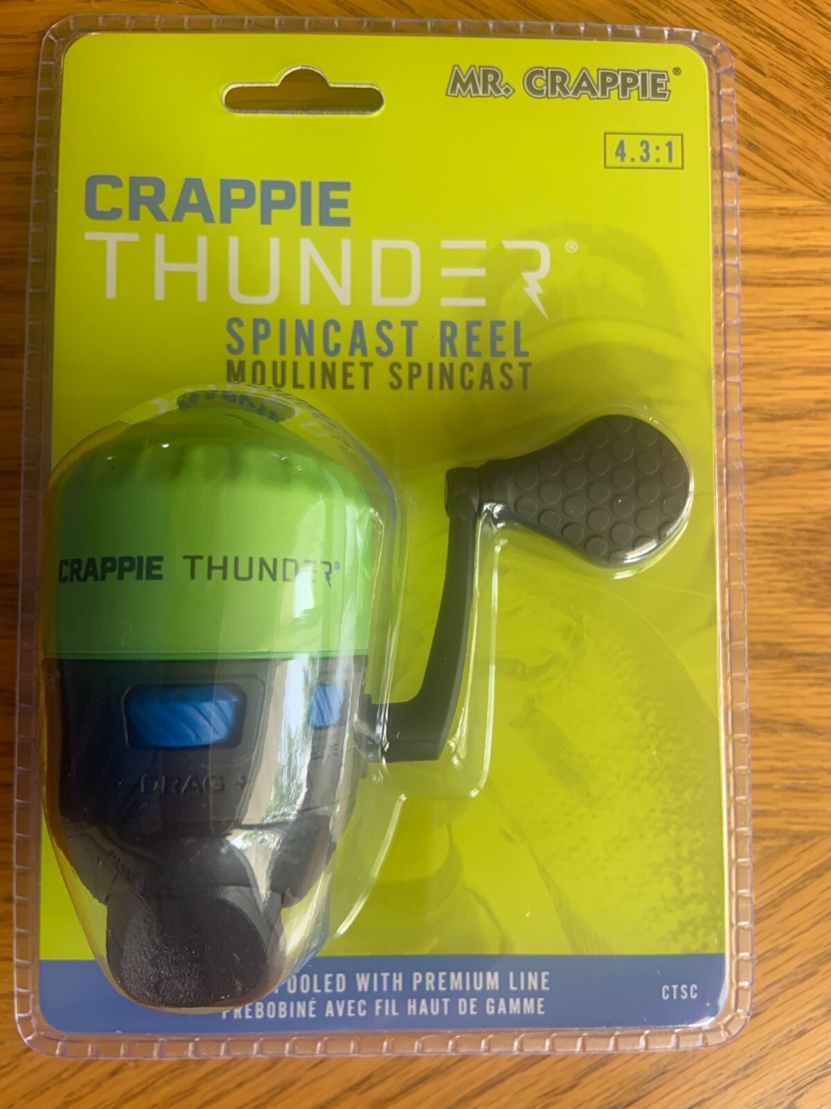 LEW'S MR. CRAPPIE CRAPPIE THUNDER SPINCAST REEL