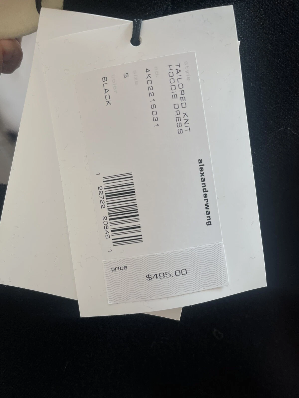 Abito Alexander Wang con cappuccio