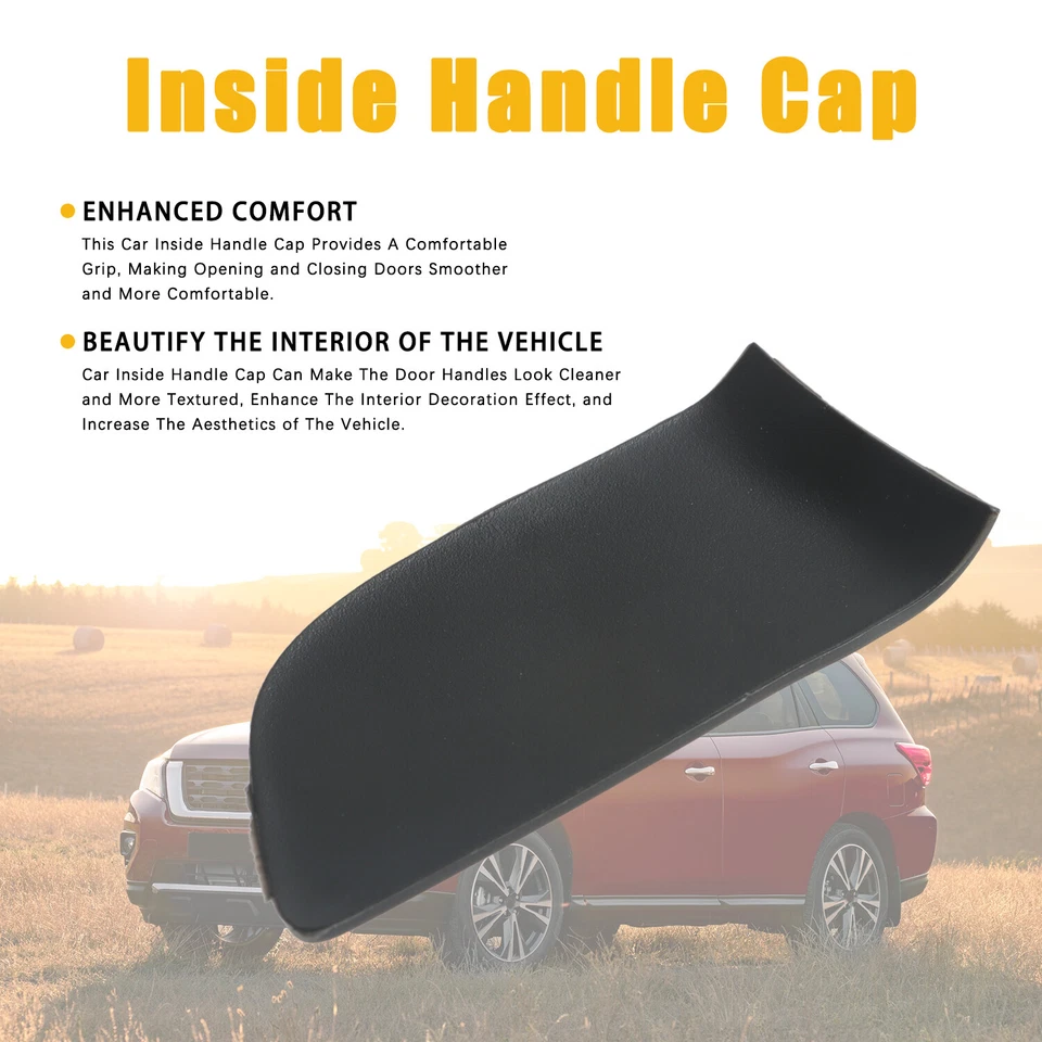 Tapa de moldura de manija de puerta interior lado izquierdo para Nissan Titan 2014-2019 Foto 2 de 4