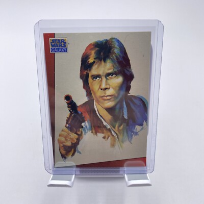 1993 Topps Star Wars Galaxy Series 1 Trading Card #7 - Han Solo