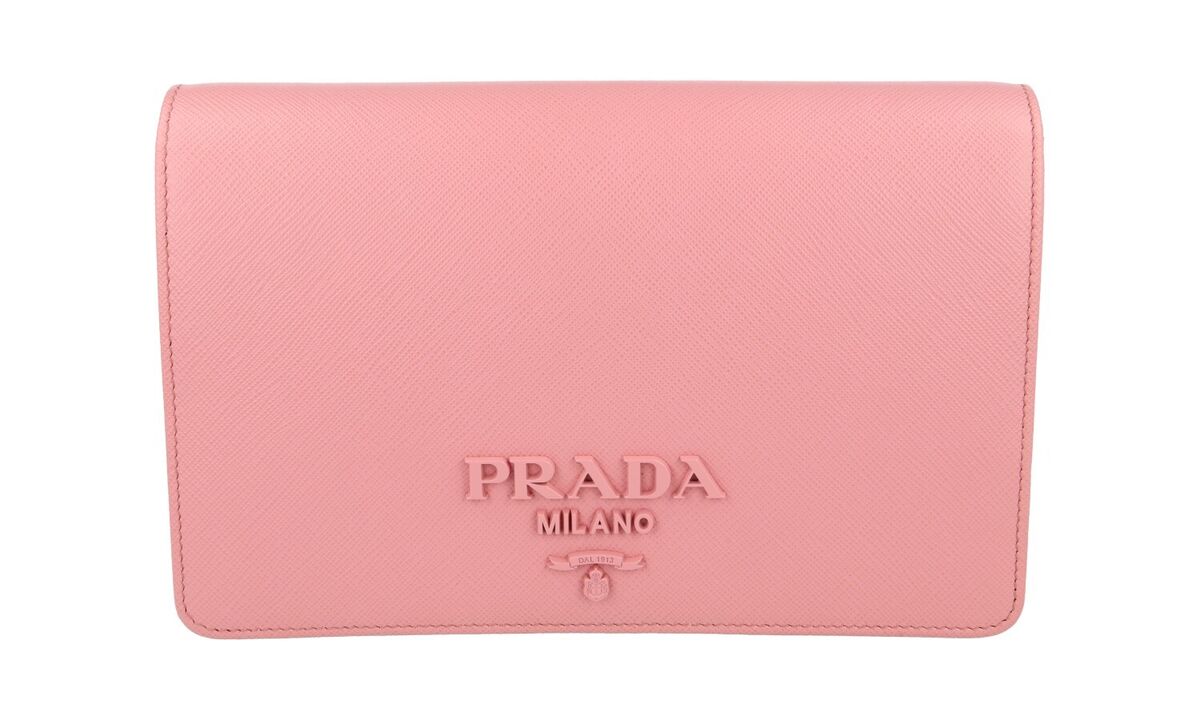 PRADA SAFFIANO SHOULDER BAG HANDBAG 1BP018 PINK ROSE NEW | eBay PRADA SAFFIANO SHOULDER BAG HANDBAG 1BP018 PINK ROSE NEW | eBay