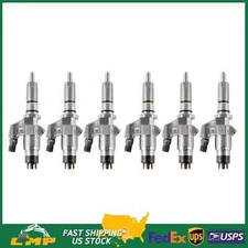8X Fuel Injectors 0445120008 0986435502 for Duramax 6.6L LB7 2500 3500 2001-04