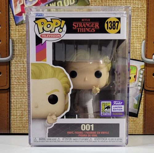 FUNKO POP 001 #1387 SDCC EXCLUSIVE OFFICIAL STICKER NETFLIX STRANGER THINGS POP