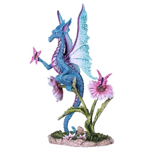 Amy Brown Butterfly Daydream Dragon Figurine New - Picture 2 of 2
