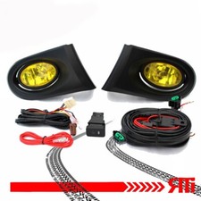 For 02-04 Acura Rsx Dc Type S Base K20 Jdm Yellow Fog Light Harness Switch Kit For 02-04 Acura Rsx Dc Type S Base K20 Jdm Yellow Fog Light Harness Switch Kit