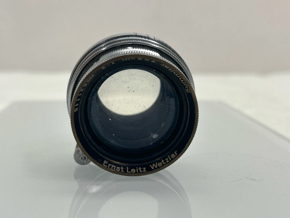 Ernst Leitz Wetzlar Summitar 5cm (50mm) f/2 L39 mount ca. 1946 Nr. 6 (NJL027379) - Image 3 of 4