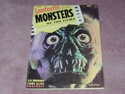 FANTASTIC MONSTERS # 2, Famous Monsters competitor during 1960's. Nice copy!