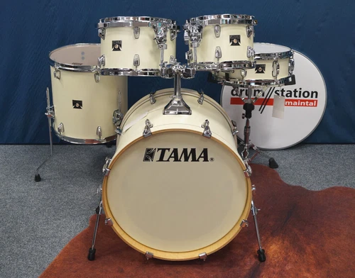 Tama Superstar Classic Shellset "Satin Arctic Pearl" 20, 10, 12, 14" + SD