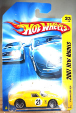 2007 Hot Wheels #23 New Models 23/36 FERRARI 250 LM Yellow Variant w/Chrome Lace