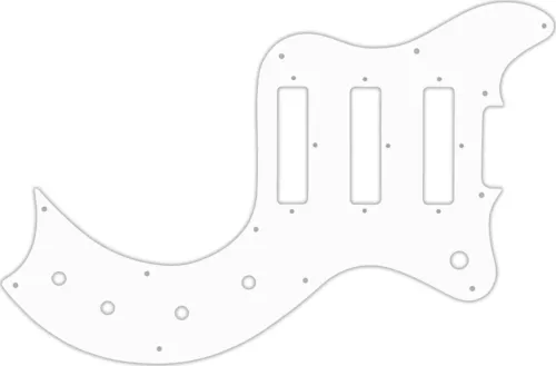 WD Custom Pickguard For Gibson S-1