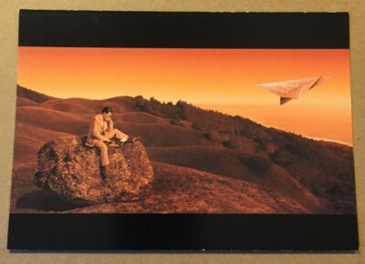 UNUSED POSTCARD FRANKIE FREECARDS (AD CARD)  JOHNNIE WALKER BLACK 4X6'' 