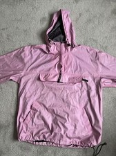 Japanese Tera Gear Pink Superior Waterproof Rain Jacket Women’s Large Cycling