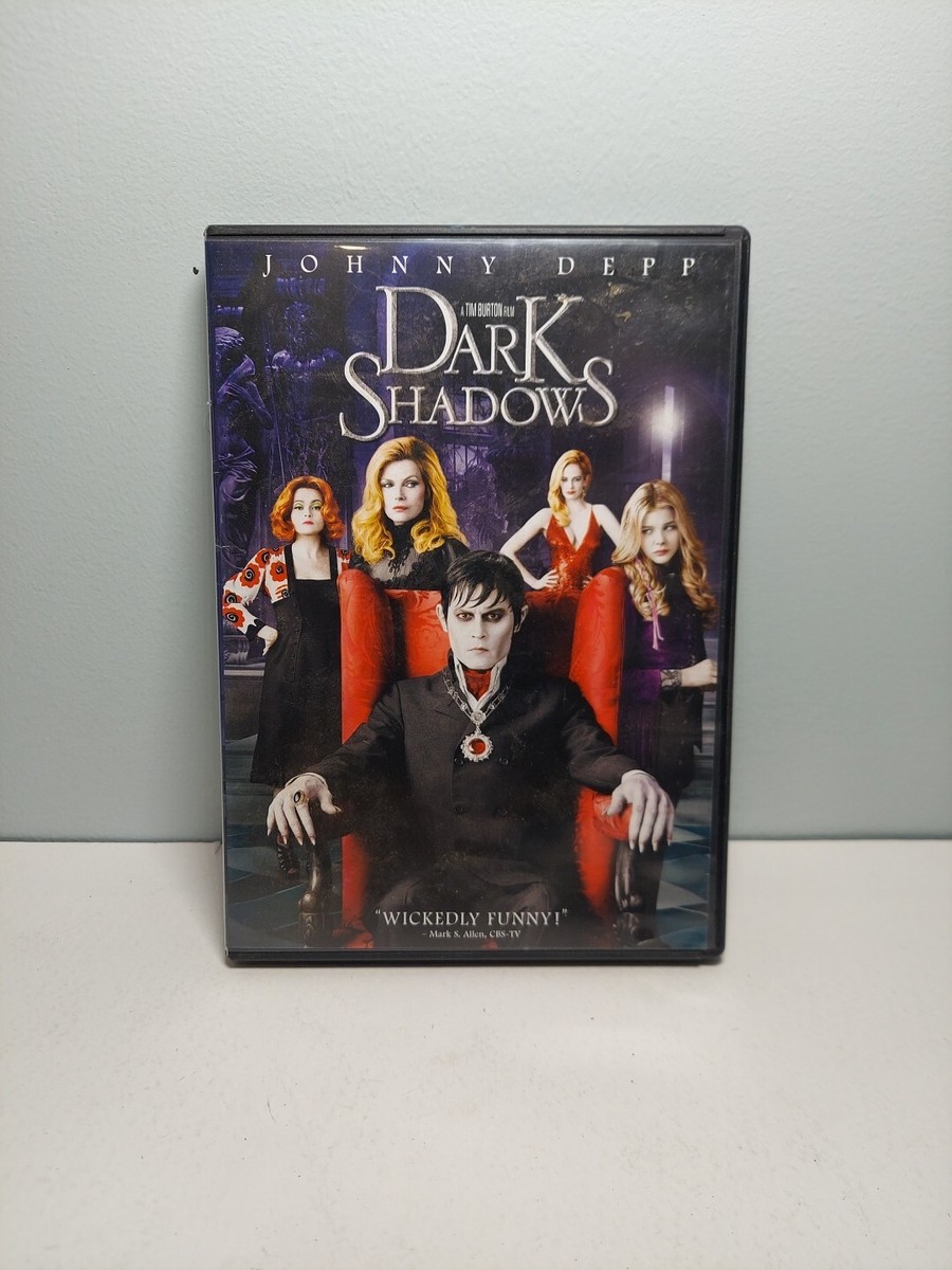 Dark Shadows DVD Johnny Depp GOOD 883929240777|