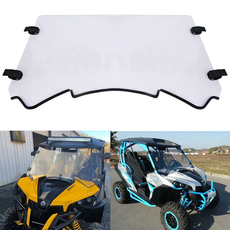 Full Windshield 2013 2014 2015 2016 2017 2018 For CAN-AM MAVERICK MAX 1000R 1000 Foto 3 de 4