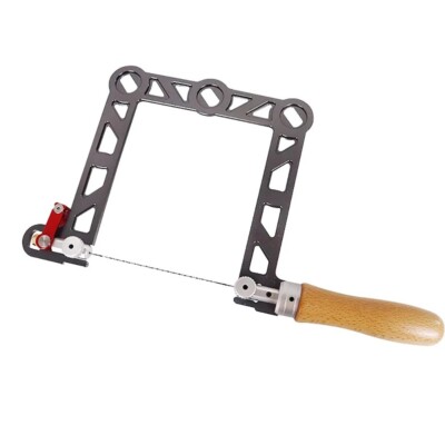 Aluminum Alloy Frame Coping Saw Woodworking Cutting Tool for Wood Board Plastic