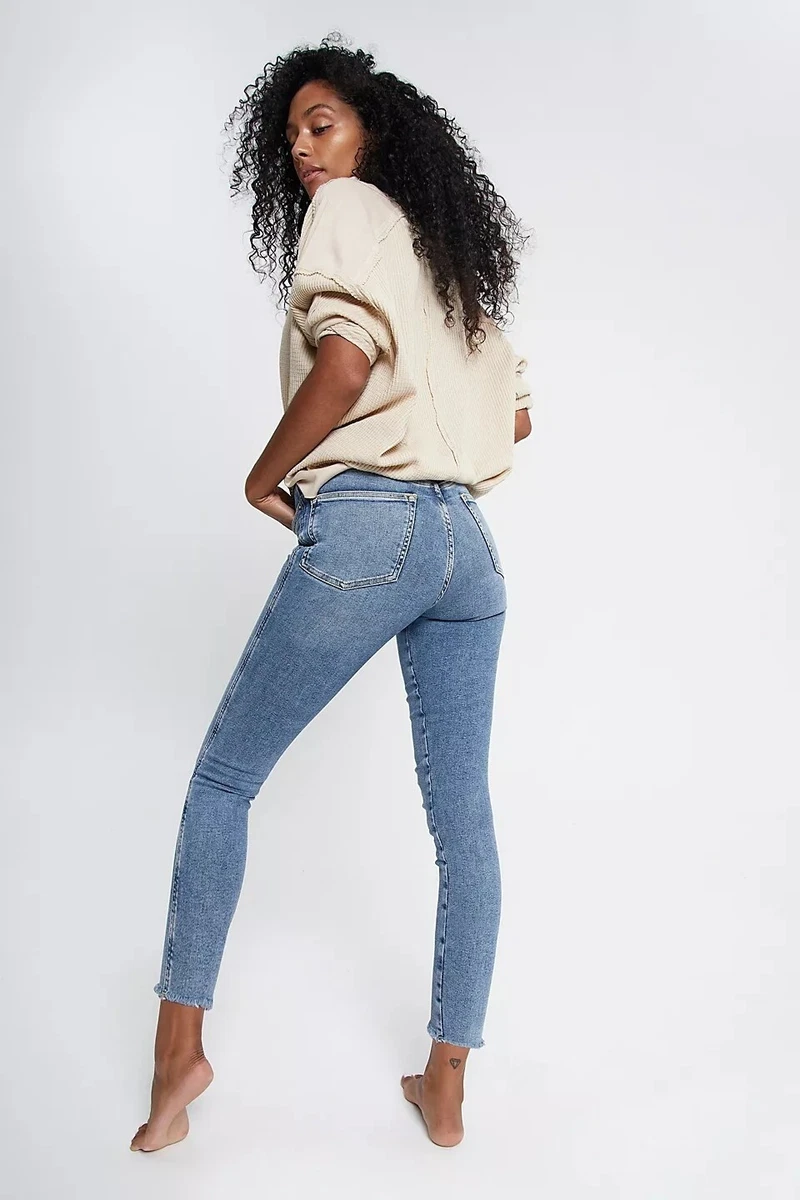 Raw high rise jegging free people 2025