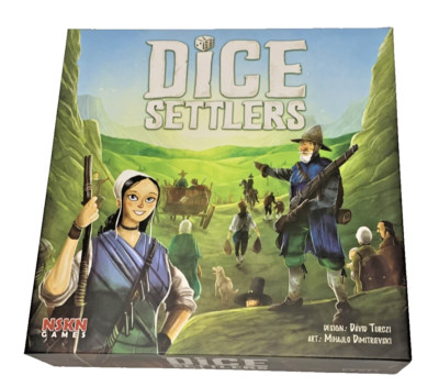 NSKN Boardgame Dice Settlers (Deluxe Ed) + Western Sea Kickstarter David Turczi