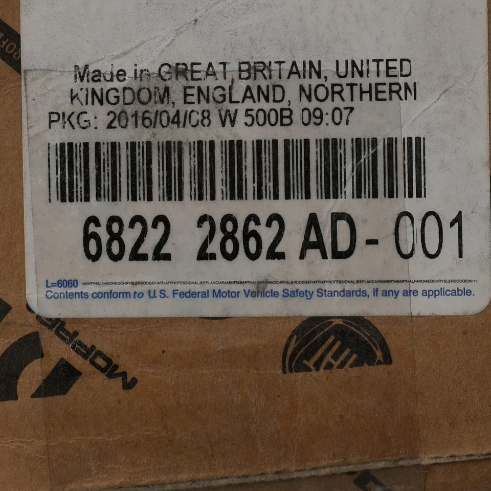 GRAND CARAVAN TOWN & COUNTRY TPMS MÓDULO DE MONITOREO DE PRESIÓN DE NEUMÁTICOS OEM 68222862AD Foto 4 de 4