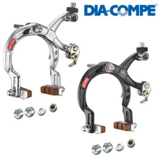 Dia Compe MX-1000 Side-Pull Bike Brake 73-92mm FRONT REAR SILVER BLACK or SET