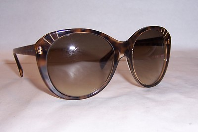 NEW ALEXANDER MCQUEEN SUNGLASSES AMQ 4230/S HAVANA/BROWN 08L-CC AUTHENTIC