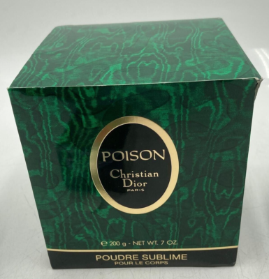 Christian Dior Poison Perfume Sublime Powder 7oz 200g Vintage