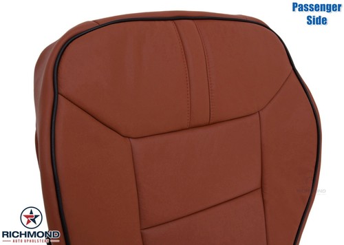 Hummer H2 2008-2009 - cubierta de asiento inferior lateral de cuero para pasajeros Sedona marrón - Imagen 7 de 12