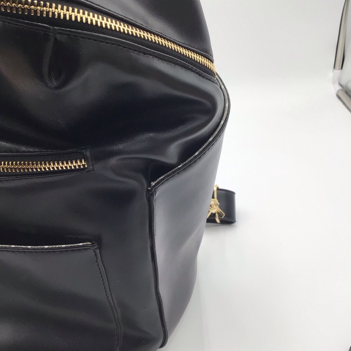SAGE & HARPER Handmade Raven Black Vegan Leather Multi  display picture 1