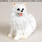 Mini American Eskimo Mini Hand Painted Figur